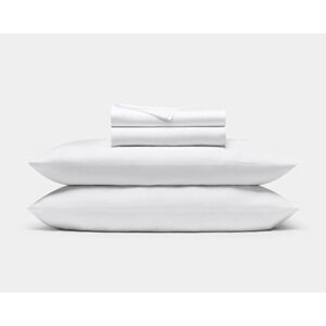 Cozy Earth Bamboo King Sheet Set White with Canvas Tote Bag BSSK19 NEW